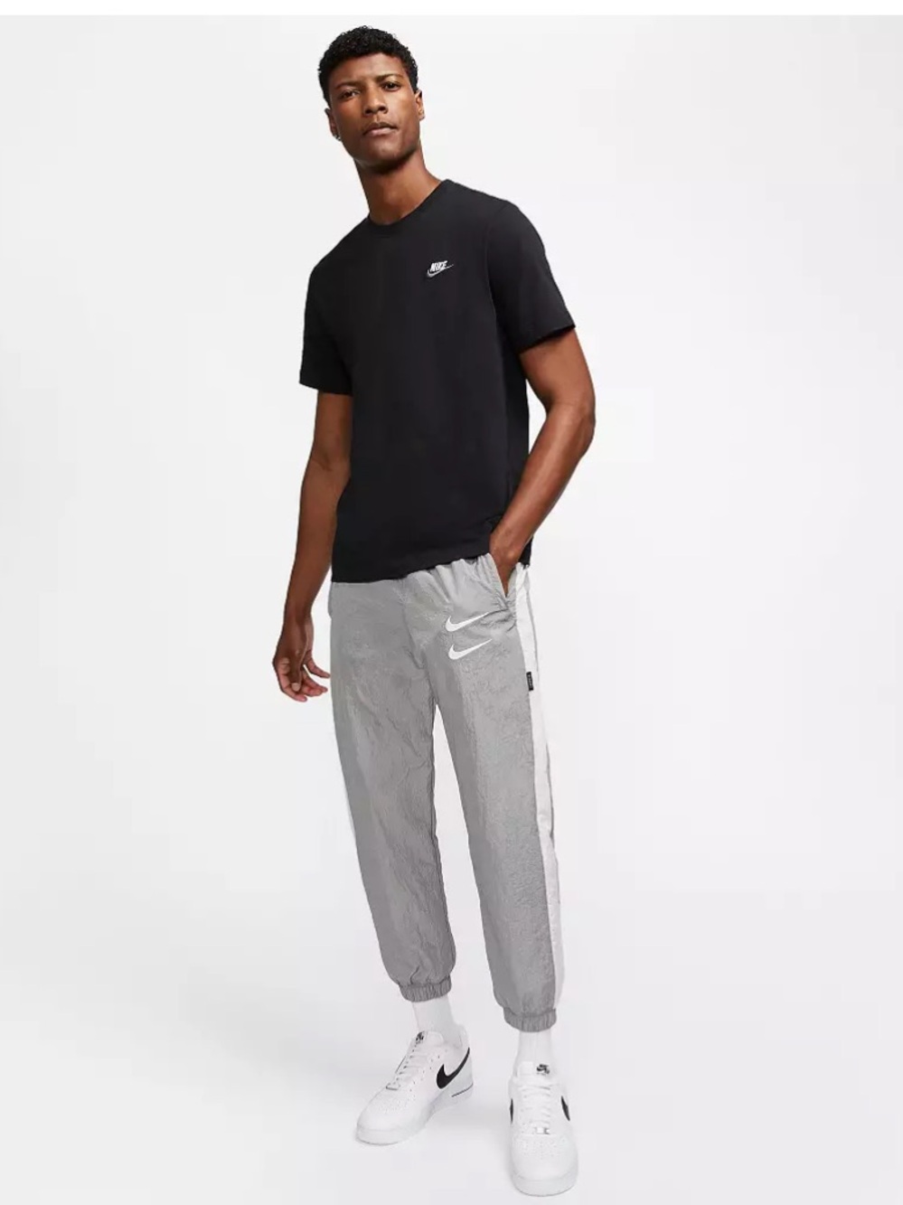 Nike mens black tee large - lot of (3)
